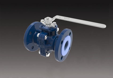 Teflon Lined Ball Valve