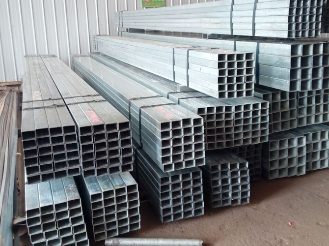 Hot dipped galvanized rectangle steel pipe(RHS)
